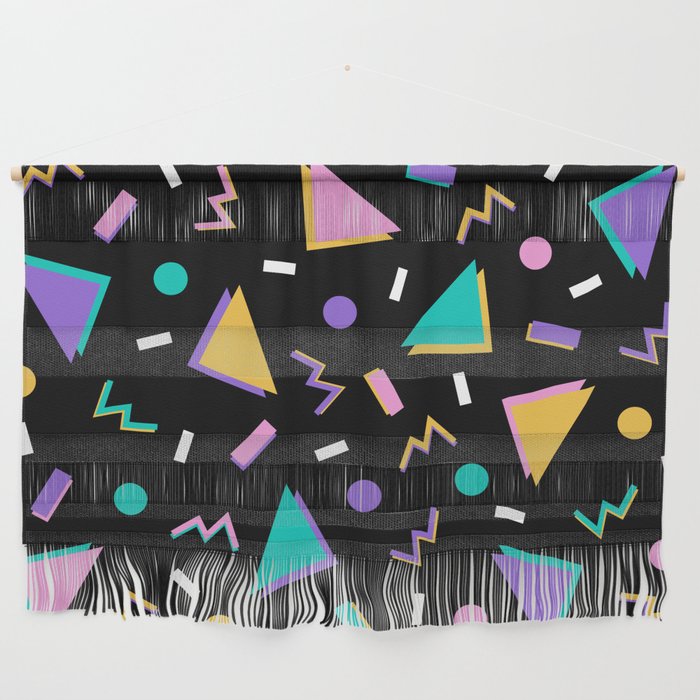 Memphis pattern 104 - 80s / 90s Retro Wall Hanging Gallery Image 1