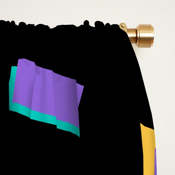 Memphis pattern 104 - 80s / 90s Retro Window Curtain Gallery Image 2