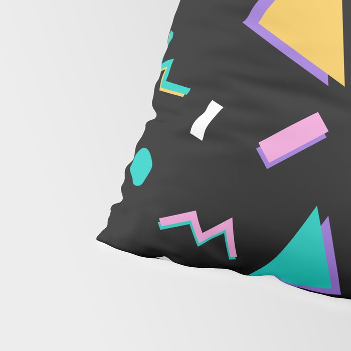 Memphis pattern 104 - 80s / 90s Retro Pillow Sham Gallery Image 4