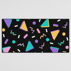 Memphis pattern 104 - 80s / 90s Retro Desk Mat Gallery Image 3