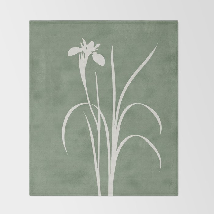 Little Flower 3 Throw Blanket Gallery Image 2