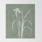 Little Flower 3 Throw Blanket Gallery Image 2