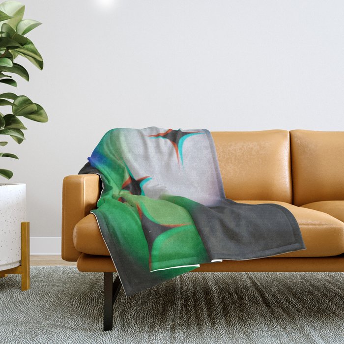 Like the light when its dark Throw Blanket Gallery Image 1