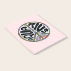 Aquarius Peace Sign Notebook Gallery Image 2