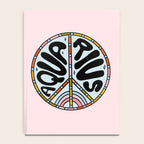 Aquarius Peace Sign Notebook Gallery Image 4