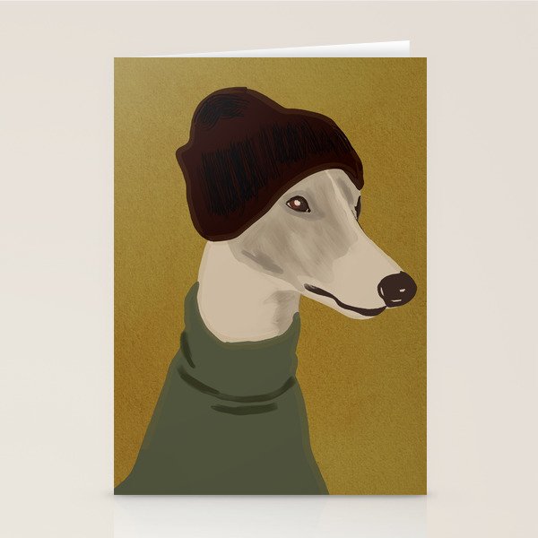 Dog Portrait 4 Stationery Card Gallery Image 2