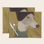 Dog Portrait 4 Placemat Gallery Image 1