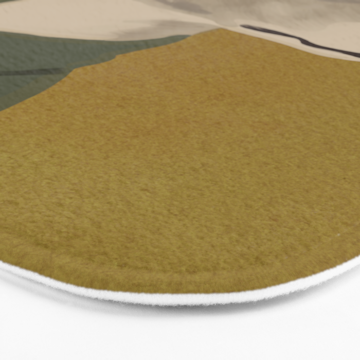 Dog Portrait 4 Bath Mat Gallery Image 3