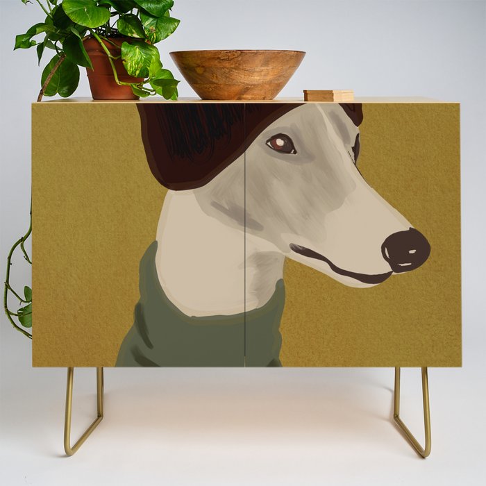 Dog Portrait 4 Credenza Gallery Image 1
