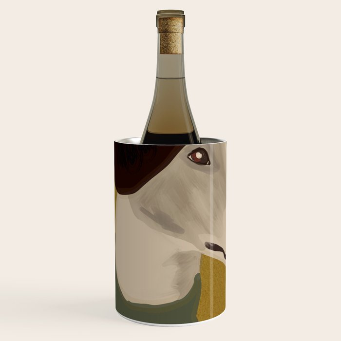 Dog Portrait 4 Wine Chiller Gallery Image 1