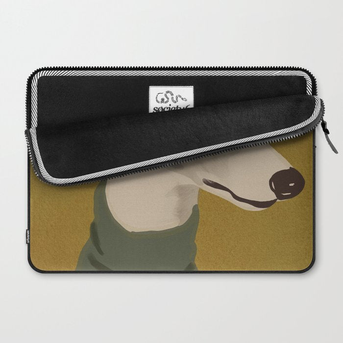 Dog Portrait 4 Laptop Sleeve Gallery Image 2