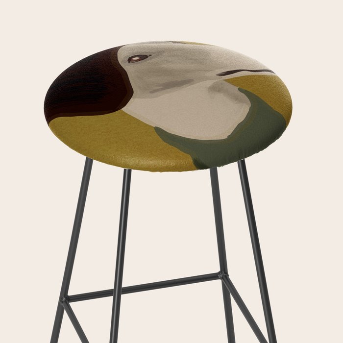 Dog Portrait 4 Stool Gallery Image 2