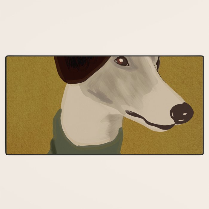 Dog Portrait 4 Desk Mat Gallery Image 3