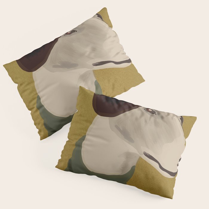 Dog Portrait 4 Pillow Sham Gallery Image 1