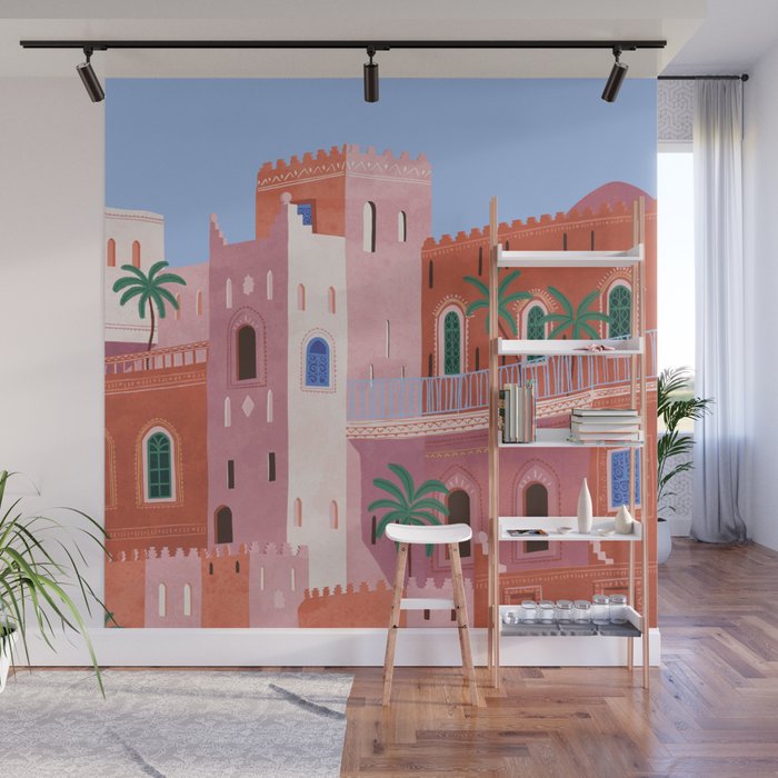 Sunset in Morocco Wall Mural Gallery Image 1