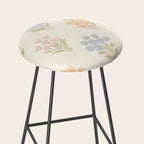 Pastel Wildflower Bouquets Stool Gallery Image 2
