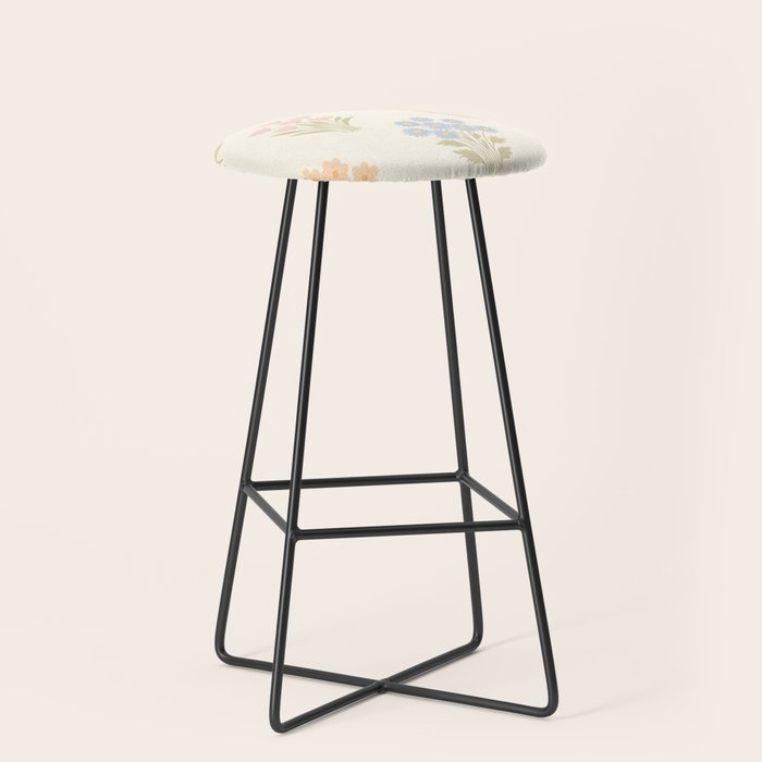 Pastel Wildflower Bouquets Stool Gallery Image 1