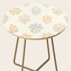 Pastel Wildflower Bouquets Side Table Gallery Image 2