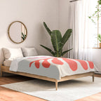 Peach & Orange: Wild Leaf | Matisse Foliage Paper Cutouts 03 Comforter Gallery Image 2