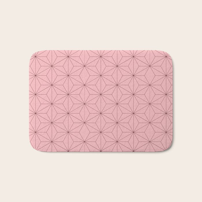 Nezuko Pattern Bath Mat Gallery Image 1