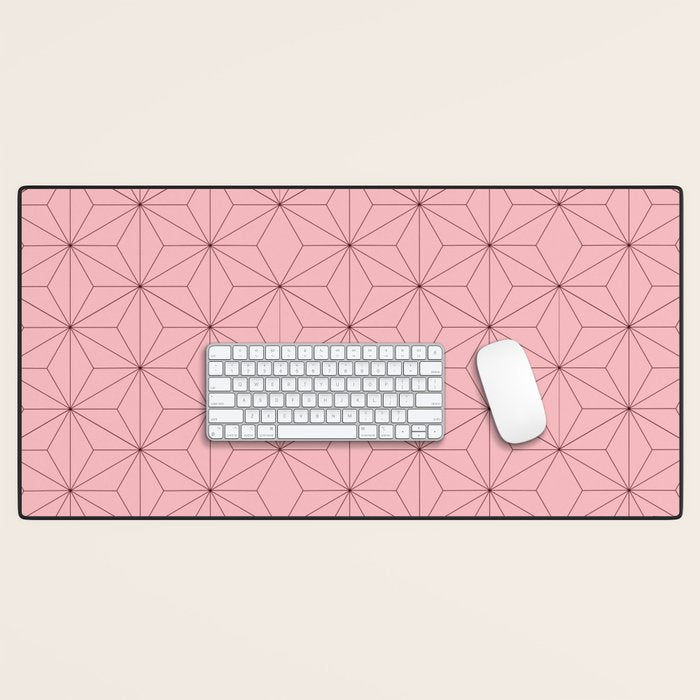 Nezuko Pattern Desk Mat Gallery Image 1