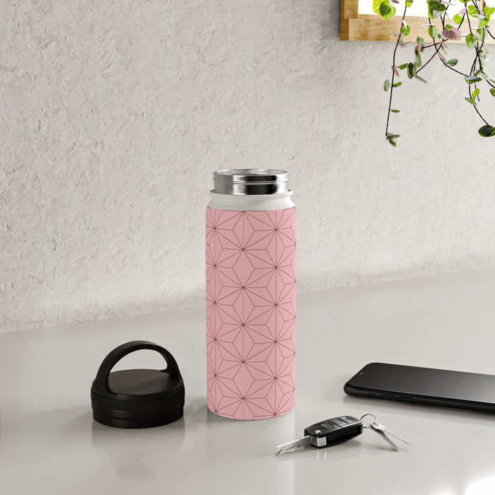 Nezuko Pattern Water Bottle Gallery Image 4