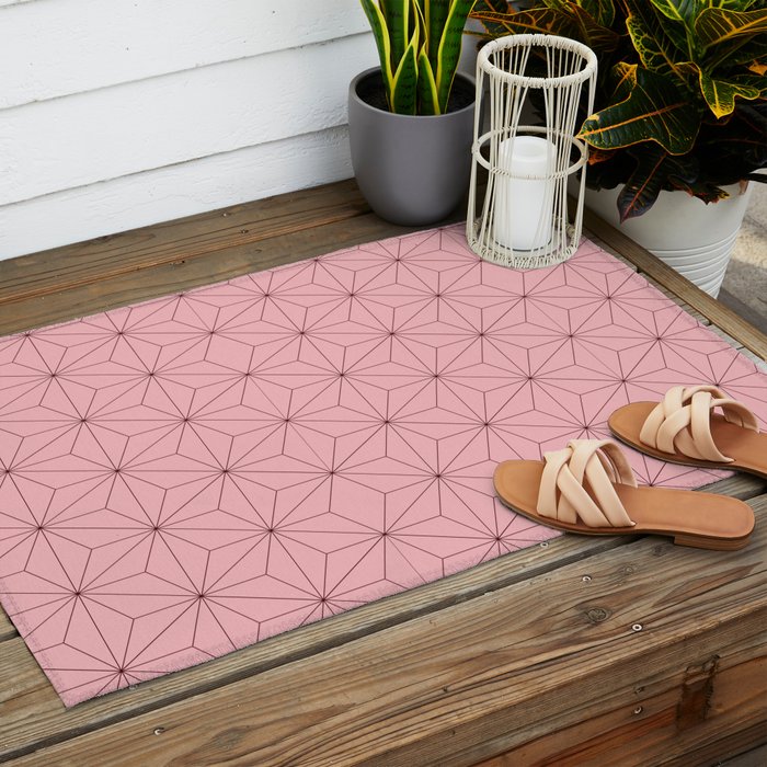 Nezuko Pattern Outdoor Rug Gallery Image 2