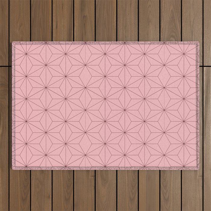 Nezuko Pattern Outdoor Rug Gallery Image 1