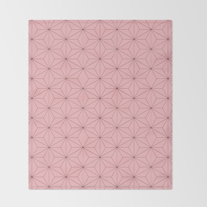 Nezuko Pattern Throw Blanket Gallery Image 2