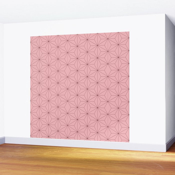 Nezuko Pattern Wall Mural Gallery Image 2