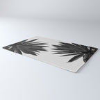 Agave Cactus Black & White Rug Gallery Image 3