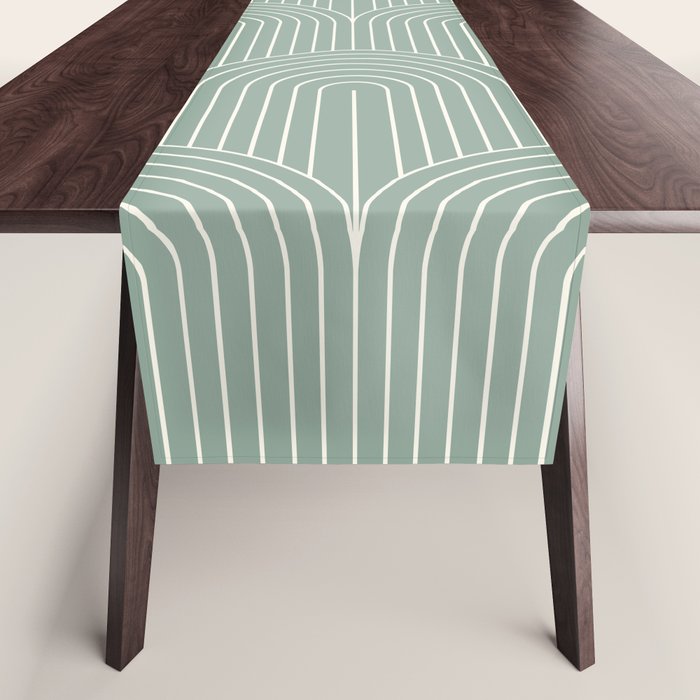 Art Deco Arch Pattern XXXII Table Runner Gallery Image 1