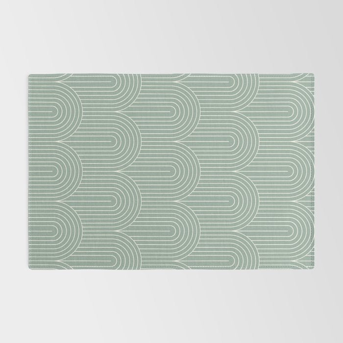 Art Deco Arch Pattern XXXII Rug Gallery Image 2
