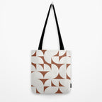 sweet dreams geometry abstract brown Tote Bag Gallery Image 2