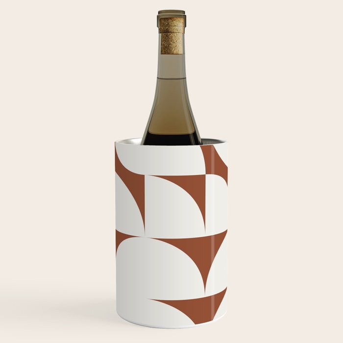 sweet dreams geometry abstract brown Wine Chiller Gallery Image 2