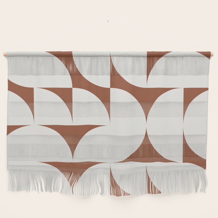 sweet dreams geometry abstract brown Wall Hanging Gallery Image 1