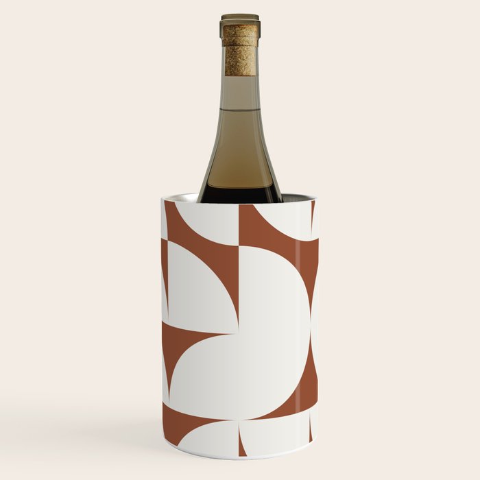 sweet dreams geometry abstract brown Wine Chiller Gallery Image 1