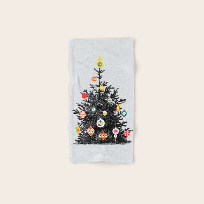 Decorated christmas tree Towels Gallery Image 1