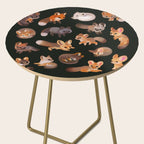Foxes - dark Side Table Gallery Image 2