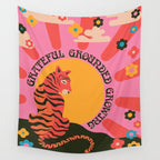 Grateful Grounded Growing Wall Tapestry Gallery Image 4