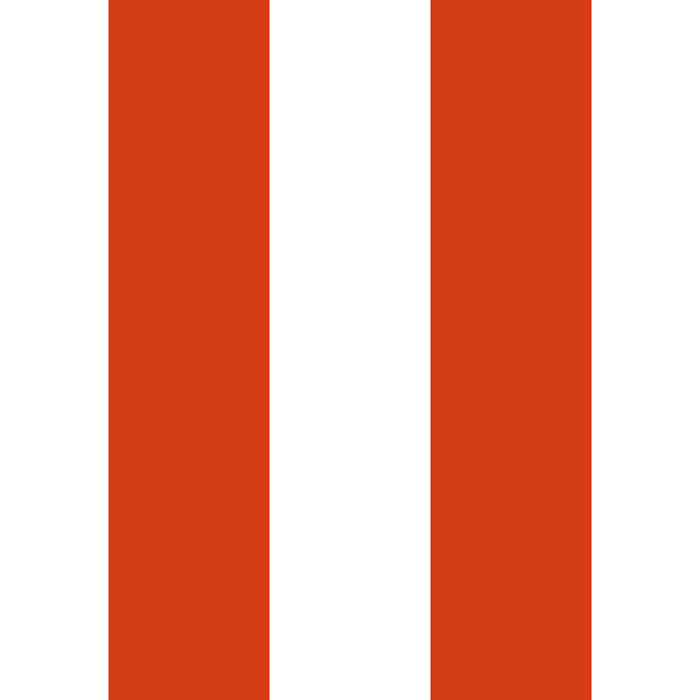 Red White Stripe - By The Seashore Coffee Mug Gallery Image 2