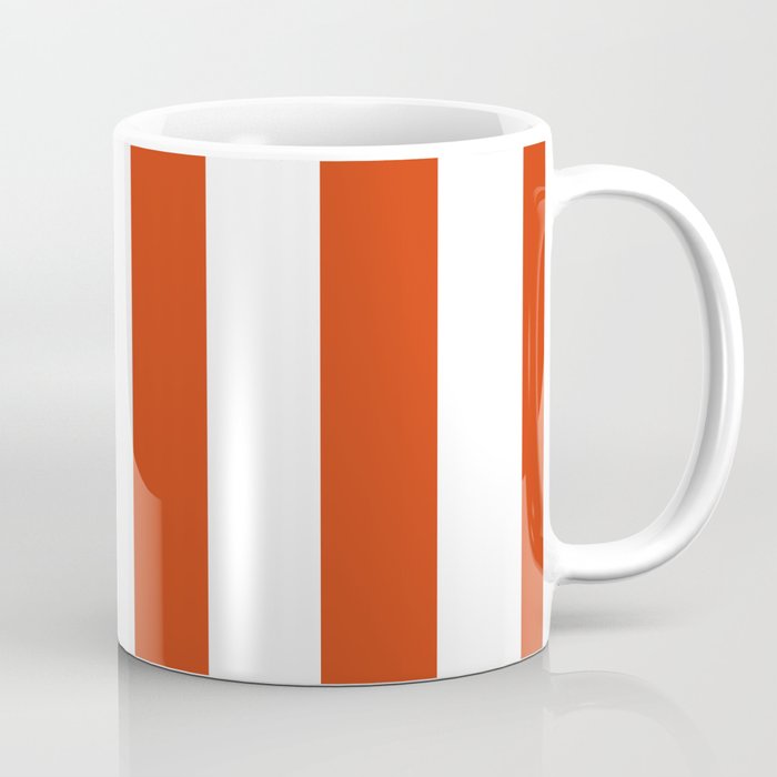 Red White Stripe - By The Seashore Coffee Mug Gallery Image 1