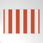 Red White Stripe - By The Seashore Welcome Mat Gallery Image 1