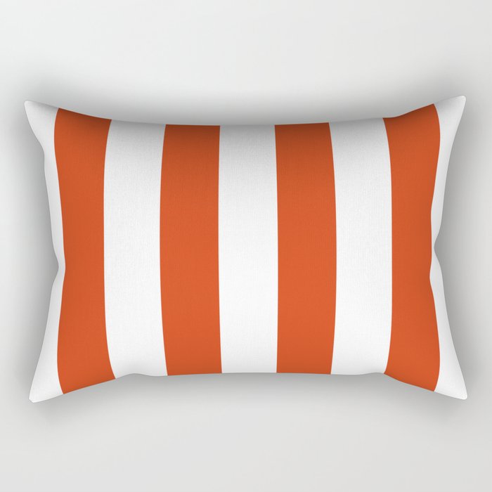Red White Stripe - By The Seashore Rectangular Pillow Gallery Image 2