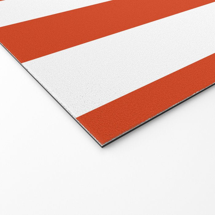Red White Stripe - By The Seashore Welcome Mat Gallery Image 2