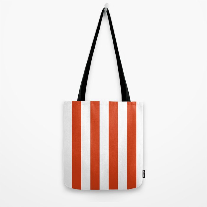 Red White Stripe - By The Seashore Tote Bag Gallery Image 2