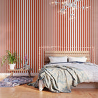 Red White Stripe - By The Seashore Wallpaper Gallery Image 3