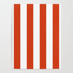 Red White Stripe - By The Seashore Poster Gallery Image 4