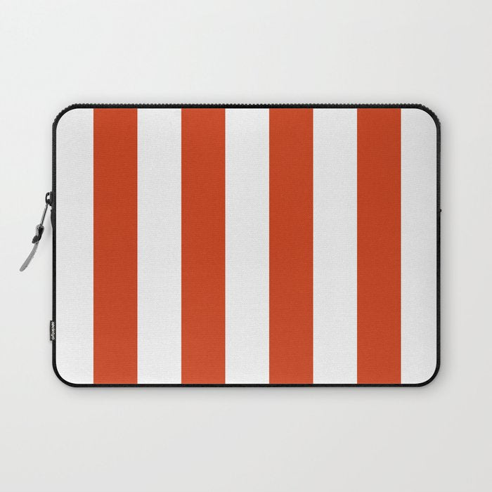 Red White Stripe - By The Seashore Laptop Sleeve Gallery Image 1