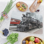 Strasburg Railroad Vintage Steam Locomotive Baldwin Train Engine Pennsylvania Cutting Board Gallery Image 2